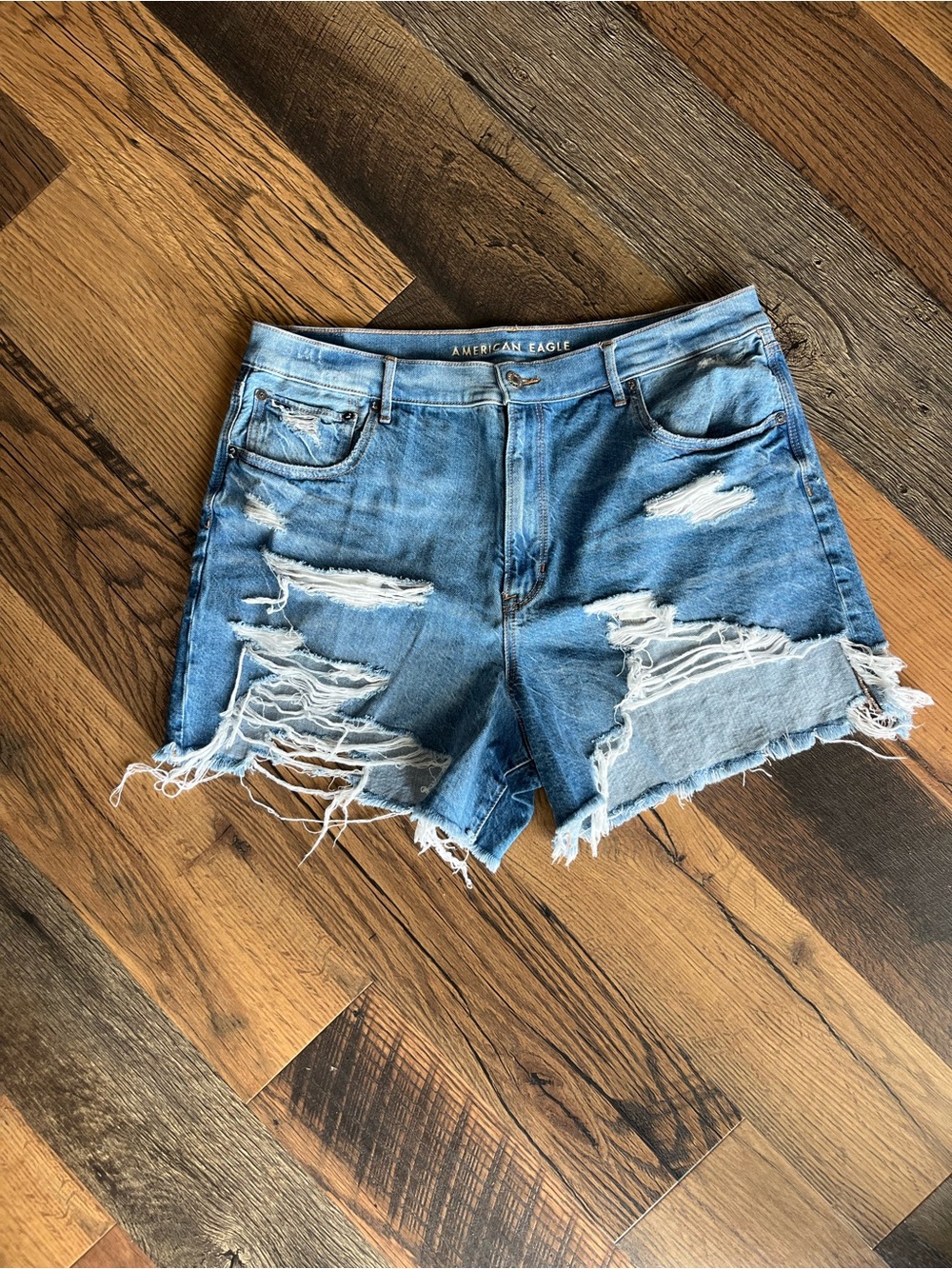 American Eagle Outfitters Highest Rise 90’s Boyfriend Jean Shorts